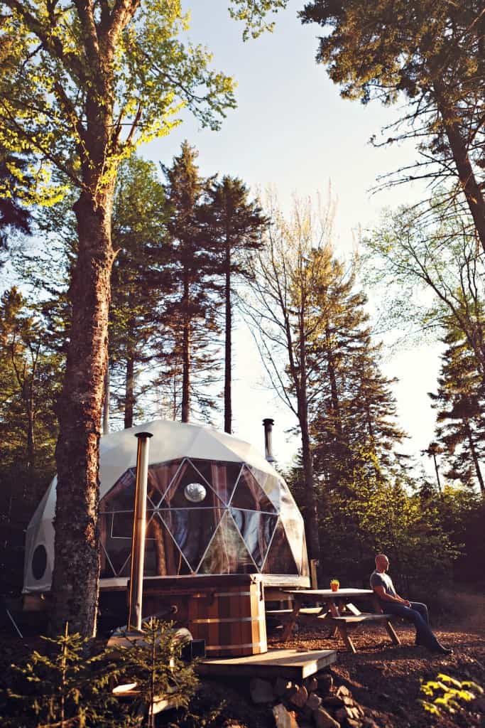 Ridgeback Lodge | Glamping Domes And Cozy Log Cabins